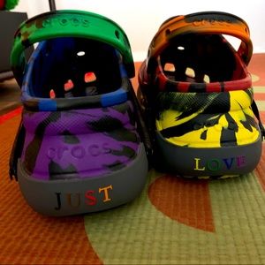 Ruby Rose Pride Rainbow Crocs Limited Edition 2020